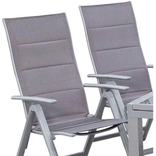 Gardenson vrtna garnitura taviano, 5-Delno, rjava Slike