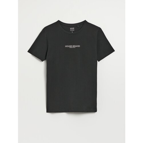 House - Slim fit majica kratkih rukava - Crna Slike