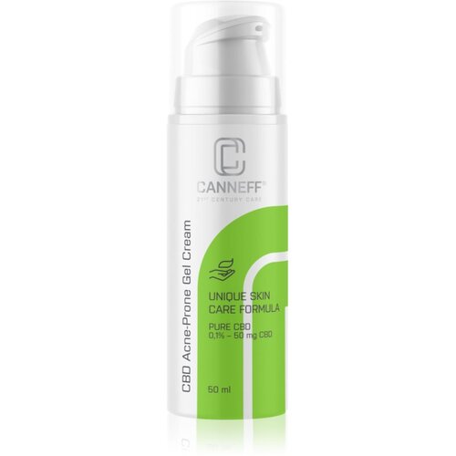 Canneff Balance CBD Acne-Prone Gel Cream gel krema za mastno k aknam nagnjeno kožo 50 ml Cene