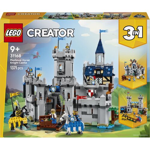 Lego Creator 3in1 - Srednjovekovni vitez konjanik i dvorac (31168) Cene