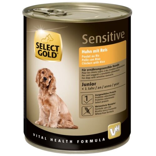 Select Gold Sensitive Junior piletina s rižom 800 g Cene