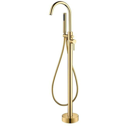 CAMARGUE Stajaća slavina za kadu Dueodde (Visina: 114 cm, Zlatne boje) Cijene