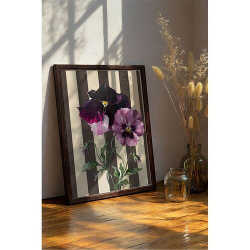WALLXPERT Artmoscrv28-5070 Multicolor Decorative Framed MDF Painting Cene