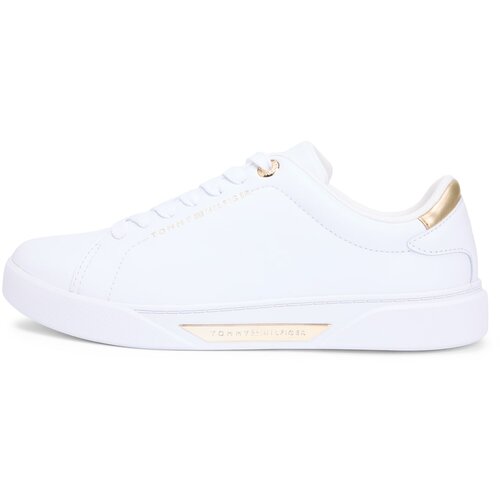 Tommy Hilfiger Nizke superge &amp;#039;ESSENTIAL&amp;#039; zlata / bela Slike
