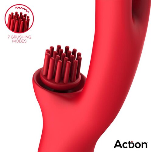 Action Vibrator Rabbit Bilma Red Slike