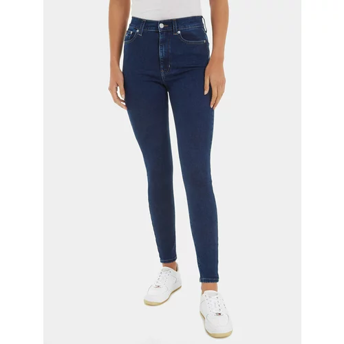 Tommy Jeans Jeans hlače DW0DW16007 Mornarsko modra Skinny Fit