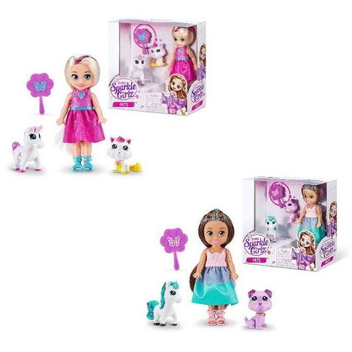 Sparkle Girlz Toy GIRLZ LUTKA I LJUBIMAC, Šarene Cene