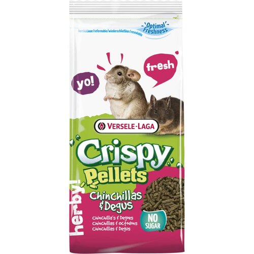 Versele-laga chinchila / Degu crispy pellets 1 kg Slike
