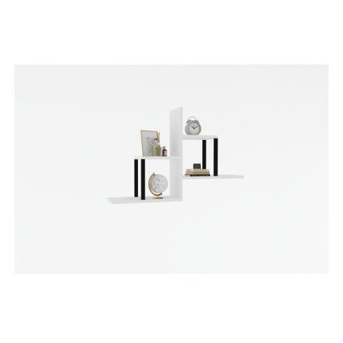 Hanah home diana - white white wall shelf Cene