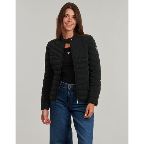 Guess Puhovke NEW VONA STRETCH JACKET Črna Slike