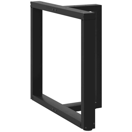 vidaXL Noge blagovaonski stol T-oblika 2kom crne 80x35x(72-73)cm čelik Cene