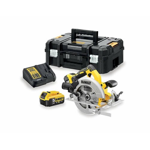 Dewalt DCS570P2-QW portable circular saw 18.4 cm Silver, Yellow 5500 RPM Cijene