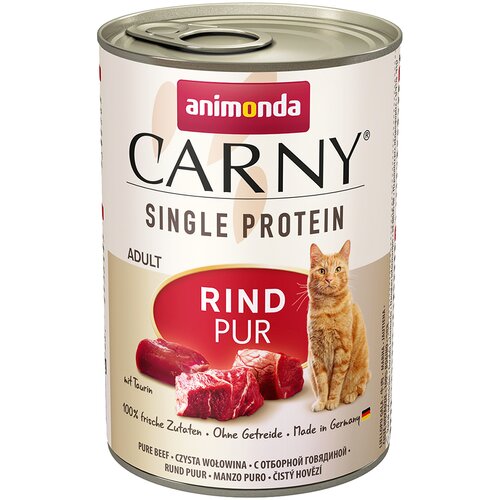  Varčno pakiranje Animonda Carny Single Protein Adult 24 x 400 g - Govedina Cijene