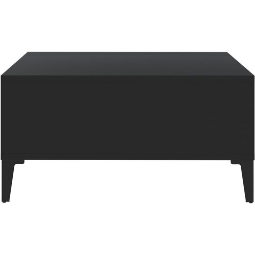  Stolić za kavu crni 60 x 60 x 30 cm od iverice Slike
