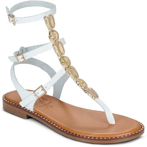 Oh My Sandals Sandali & Odprti čevlji 5845 Bela Cene