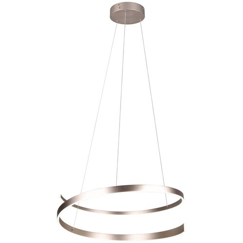 CINQUE Siva LED viseča svetilka z glasovnim upravljanjem s pomočjo mobilne aplikacije s kovinskim senčilom ø 75 cm Cinardi – Cene