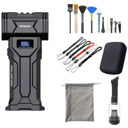 INF Prenosni brezžični mini pihalnik &ndash; 110000RPM, 4000mAh, nastavljiva moč, (5000326955) Cene