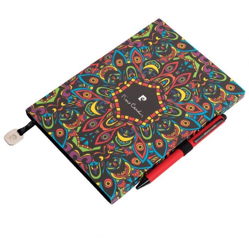  SET NOTES A5 REPORTER PLUS OL.KEM.CELEBRATION PIERRE CARDIN B3501201IP3 CRVENO-CRNA Slike