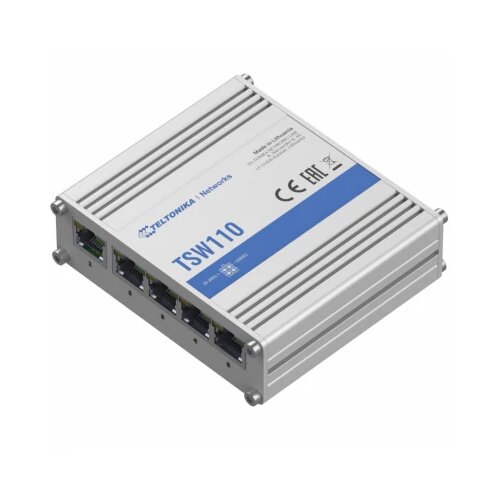 Teltonika TSW110 SWITCH 5X RJ45 1000MB/S, L2 Cijene
