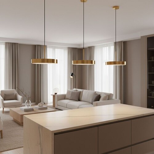 Toolight LED svijetiljka APP1687-1CP 30CM BRUSH GOLD Slike