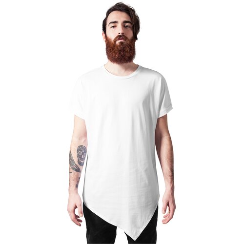 UC Men Asymmetrical long T-shirt white Slike