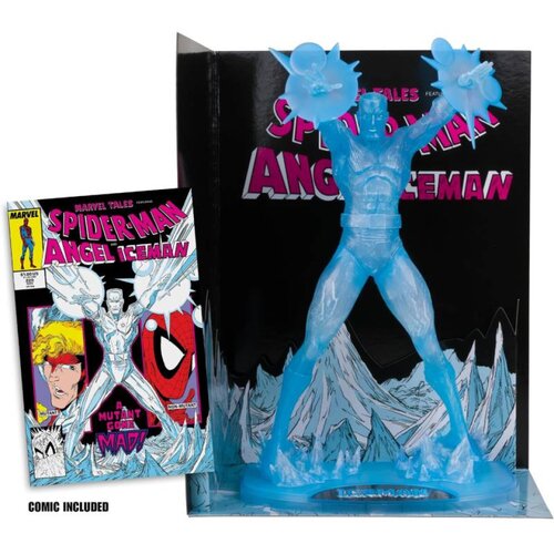 Mcfarlane Toys Statue Marvel Collection - Iceman (Marvel Tales #229) (Red Platinum Edition) Slike