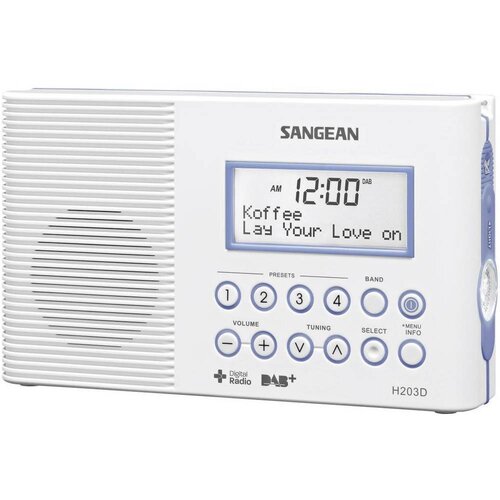 Sangean DAB+ radio H-203D radio za kupaonicu, vodootporan, džepna svjetiljka bi Cijene