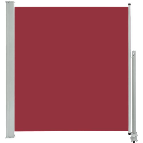 Maison Chic Zložljiva stranska tenda - Senčniki za teraso 140x300 cm rdeča, (22039749) Cene