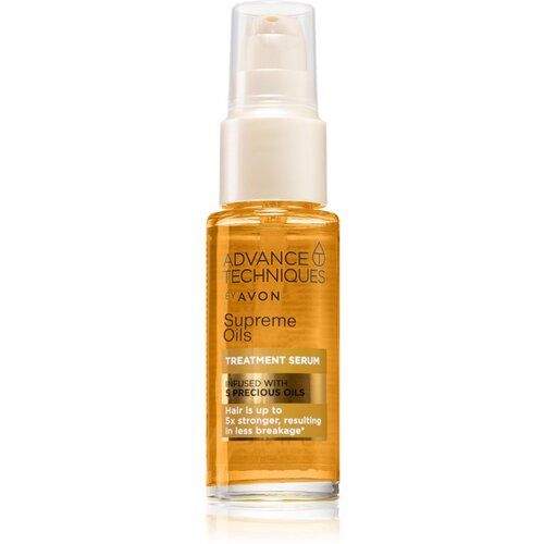 Avon Advance Techniques Supreme Oils hranjivi serum za jednostavno ra&amp;scaron;če&amp;scaron;ljavanje kose 30 ml Slike