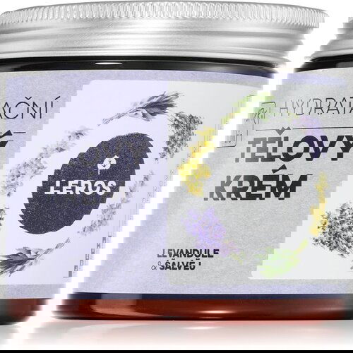 Leros Body cream lavender &amp;amp; sage hidratantna krema za tijelo 200 ml Slike