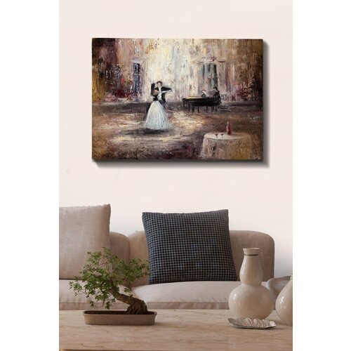 Wallity kanvas tablo (70 x 100) - 66 multicolor decorative canvas painting Cene