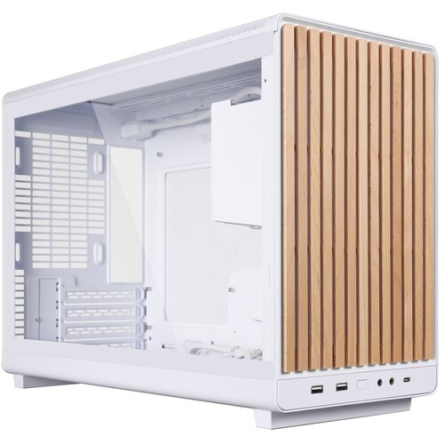 Lian Li A3-mATX Micro Tower White, Wood Slike