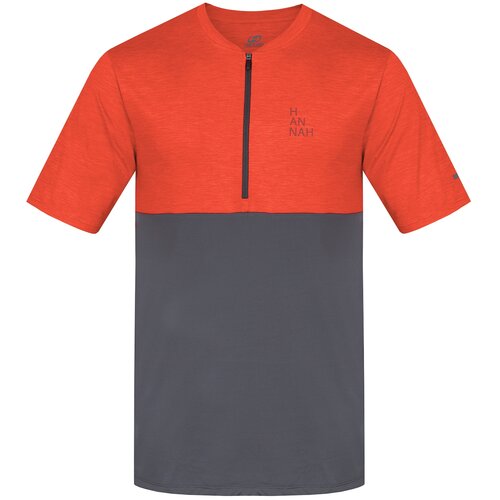 HANNAH Pánské triko Hannaah SANVI cherry tomato mel/asphalt Cijene