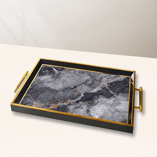 Aberto Design Poslužavnik TPA10044 50 x 29 x 3.5 cm, Šareni Cene