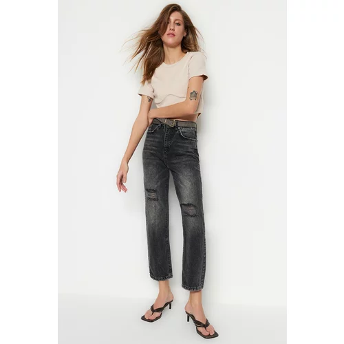Trendyol Jeans - Black - Straight