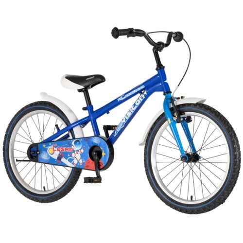 Visitor Bicikl kids cosmo 20" 10" v-brake kontra 115-135cm (20") plavi Cene