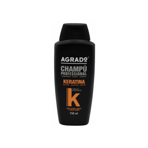 AGRADO šampon za neposlušnu kosu keratin 750ml Cene