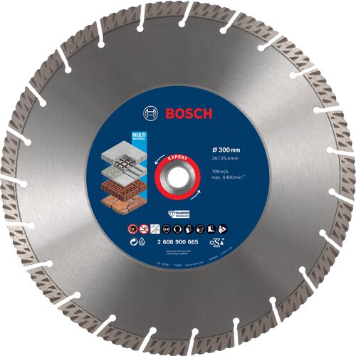 Bosch expert multimaterial dijamantska rezna ploča od 300 x 20/25,40 x 3 x 15 mm 2608900665 Cene