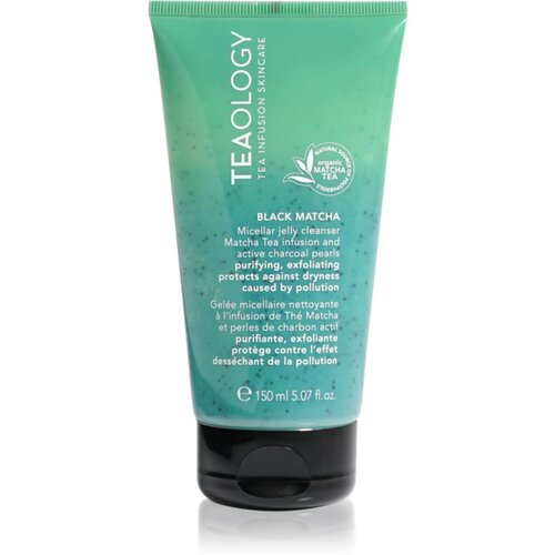 Teaology Cleansing Black Matcha Micellar Jelly Cleanser micelarna emulzija za či&amp;scaron;ćenje s piling učinkom 150 ml Slike