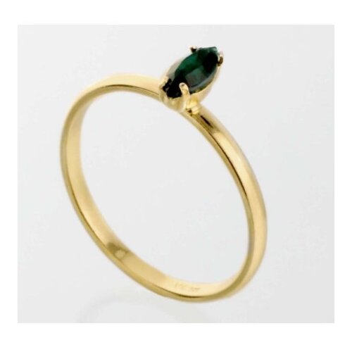 Victoria Cruz etnia emerald gold prsten sa swarovski kristalom ( a4031-20da ) Slike