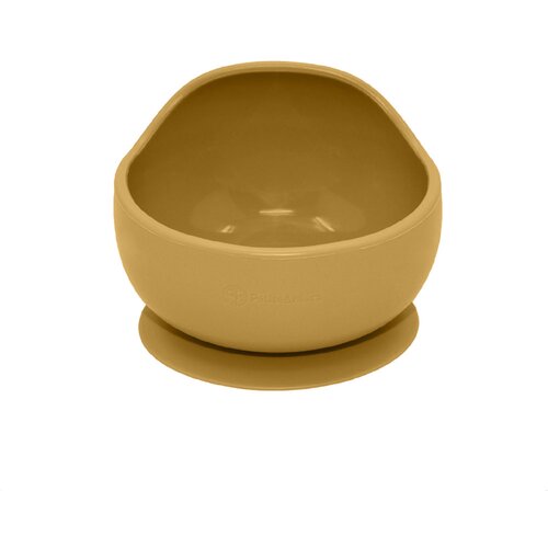 Petite &amp;amp; Mars Take&amp;amp;Match Silicone Bowl skledica s priseskom Intense Ochre 6 m+ 360 ml Slike