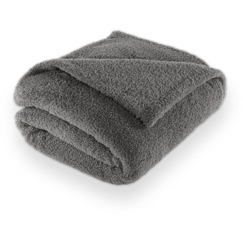 Tiseco Home Studio Siva odeja iz mikropli&amp;scaron;a 150x200 cm Cocoon &amp;ndash; Slike