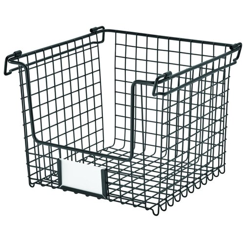IDesign crna metalna ko&amp;scaron;ara Classico, 25,5 x 25,5 cm Slike