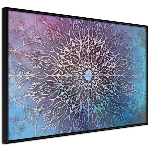  Poster - Blue and Pink Mandala 30x20 Slike