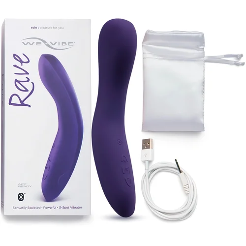 We Vibe Rave - Pametni punjivi vibrator G-točke (ljubičasti)