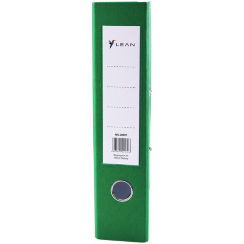 Registrator A4 &amp;scaron;irine 75mm s kapacitetom do 500 listov 80 g/m2 - zeleno Slike