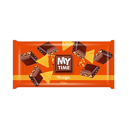 Čokolend Čokolada My Time, Tortilja, 150G Slike