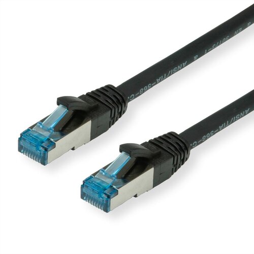 Secomp Value SFTP (PiMF) PatchCord Cat6A/Cl.EA, crni, 0.5m Cene