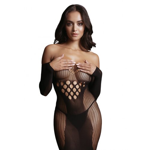 Le D&amp;eacute;sir Long Sleeved Mini Dress Black Slike