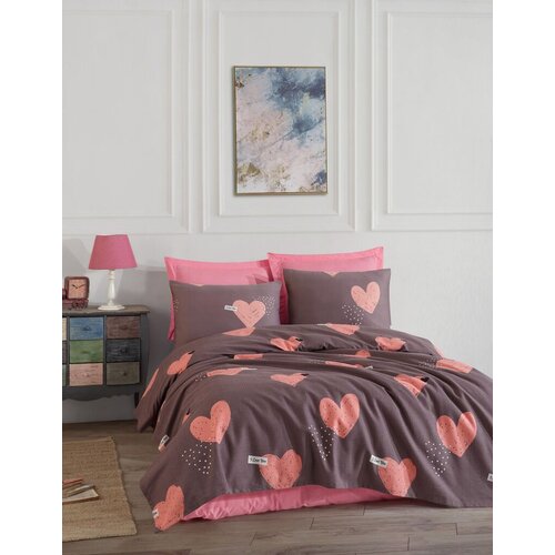 Lessentiel Maison set prekrivač i jatučnice jana , 200x230 cm, rozi Slike